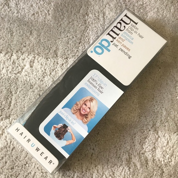 NEW Jessica Simpson 100% Human Hair 17" Extension - Picture 1 of 3